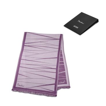 Foulard elegante da donna in viscosa e poliestere 225 g/m2