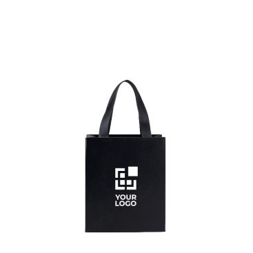 Borsa di carta premium con finitura opaca e manici in tessuto resistente 4kg