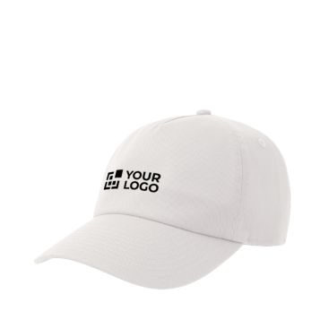 Cappellino dad hat ecologico a 5 pannelli con visiera ReTraze®