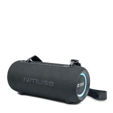 Altoparlante Bluetooth portatile con luce e tracolla resistente all’acqua Muse 30W