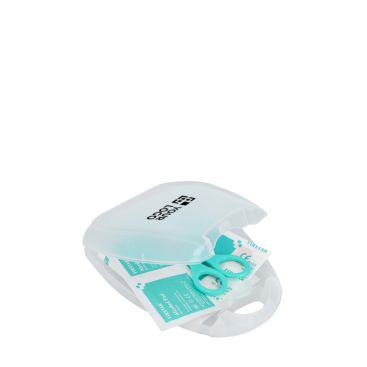 Kit di pronto soccorso compatto da 10 pezzi in custodia di plastica