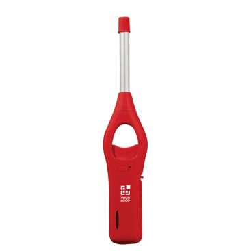 Accendino da cucina in metallo e corpo colorato in plastica