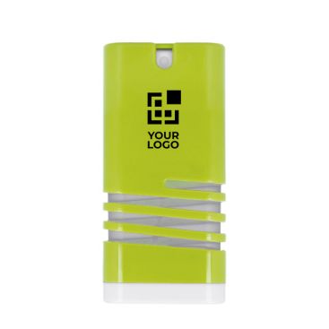 Spray igienizzante per le mani da 20ml disponibile in 5 colori