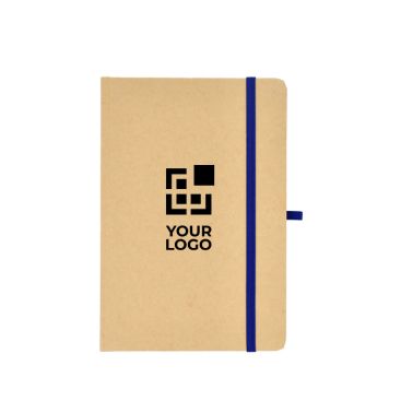 Taccuino con copertina in cartone e dettagli colorati A5 fogli a righe