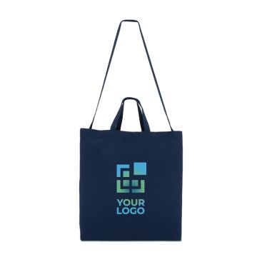 Tote bag di cotone OEKO-TEX in vari colori con doppio manico 220 g/m2