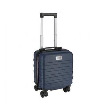 Trolley da cabina compatto con supporto per smartphone sul manico 14''
