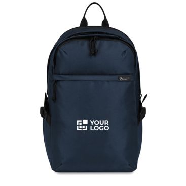 Zaino porta PC in rPET con tasche e manico imbottito 15''