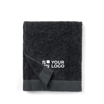 Asciugamano in cotone e tencel 90 x 150 cm vista area di stampa