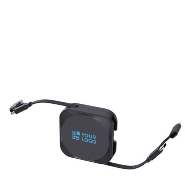 Supporto cellulare con cavo retrattile da 100cm e ricarica rapida 100W