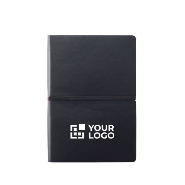 Quaderni con copertina morbida colorata vista area di stampa