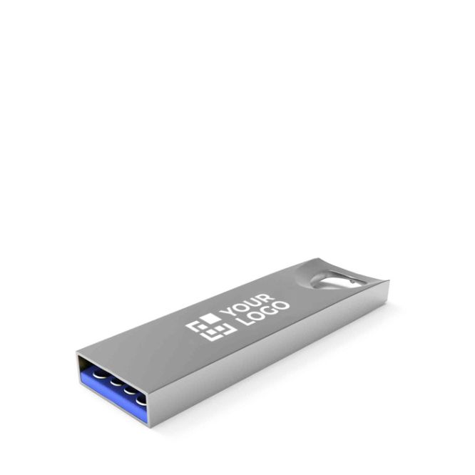 USB su misura in metallo per mazzo di chiavi prodotta in UE