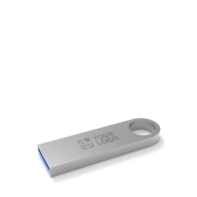 USB su misura in metallo per mazzo di chiavi prodotta in UE