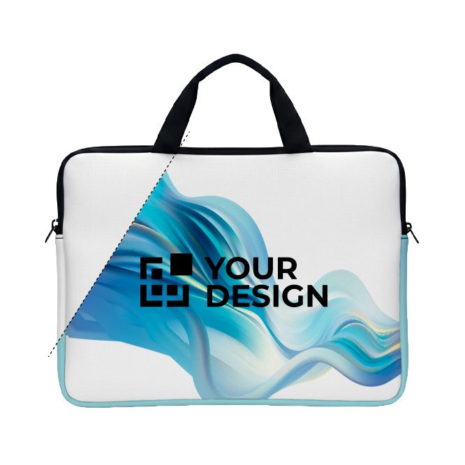 Borsa laptop su misura in neoprene resistente all'acqua