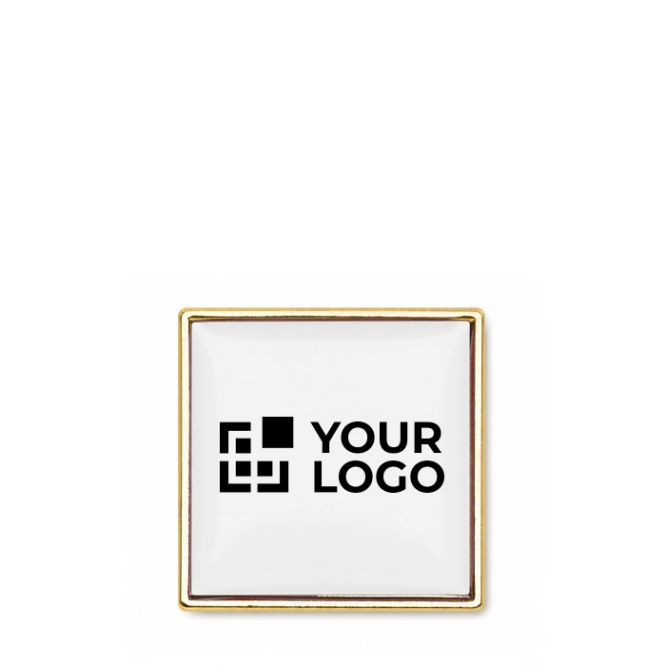Pin in ferro quadrato su misura personalizzabile