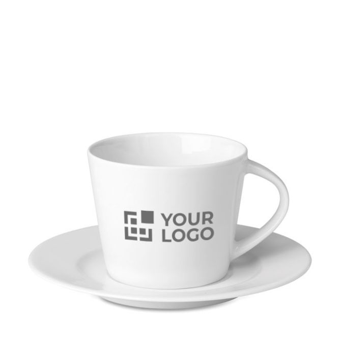 Tazza da cappuccino XL personalizzata vista area di stampa