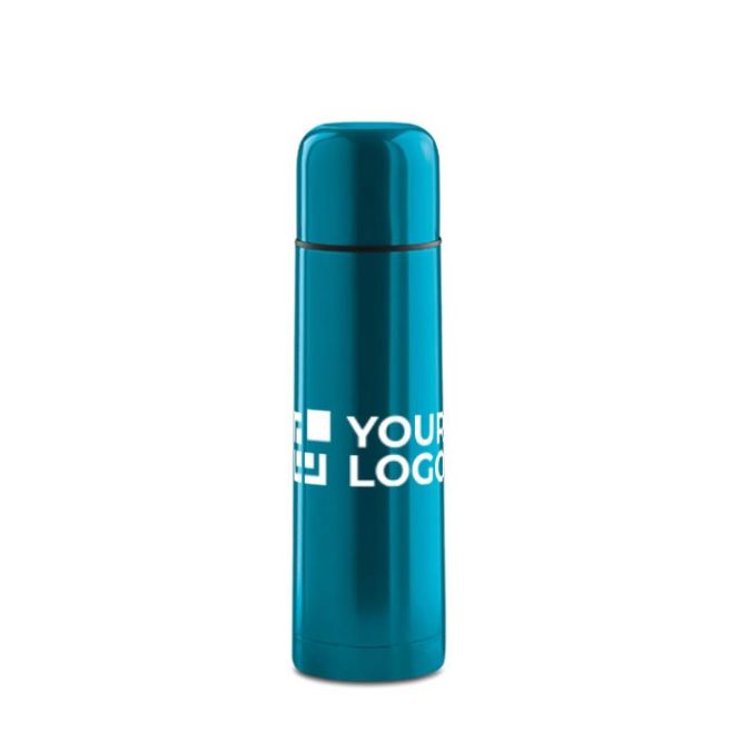 Thermos personalizzato a colori 500ml colore nero