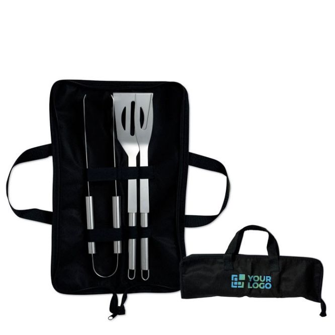Include 3 accessori per il barbecue vista area di stampa