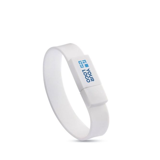 braccialetti usb personalizzati da pubblicità vista area di stampa