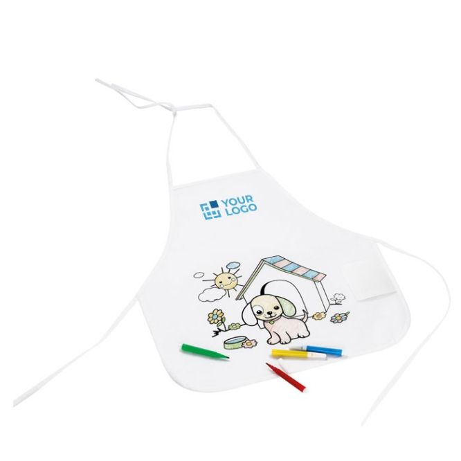 Piccolo grembiule colorato per bambini