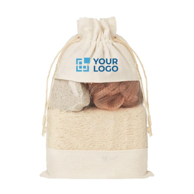 gadget promozionali per il benessere color beige