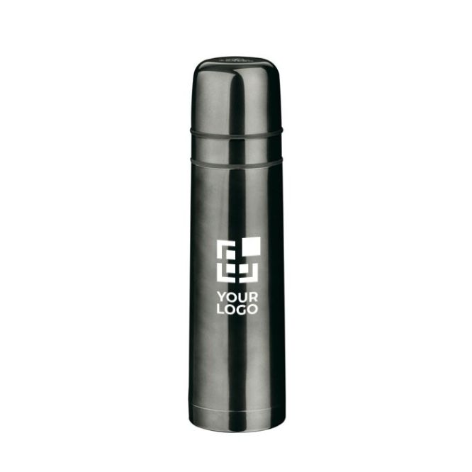 Thermos personalizzati con 2 bicchieri vista area di stampa