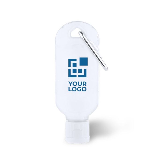 Gel mani da 30ml con il tuo logo vista area di stampa