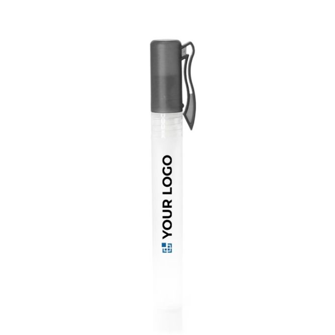 Penna spray igienizzante personalizzabile vista area di stampa
