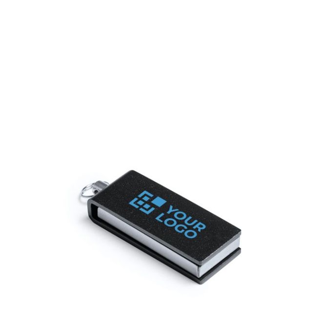 Pendrive promozionale in metallo anodizzato vista area di stampa