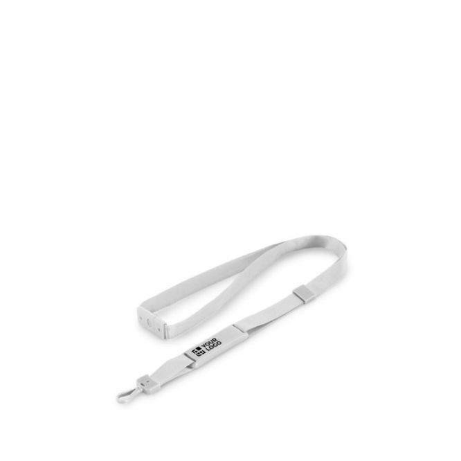 Lanyard personalizzato con usb integrata vista area di stampa