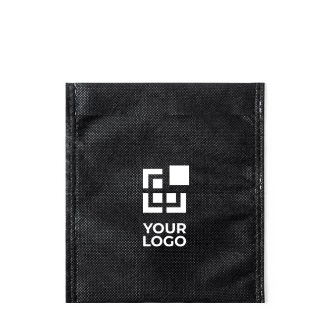 Porta mascherine personalizzate con logo vista area di stampa