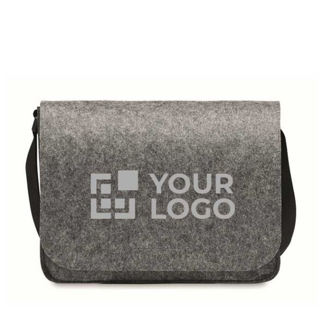 Borsa personalizzata per computer 15'' vista area di stampa