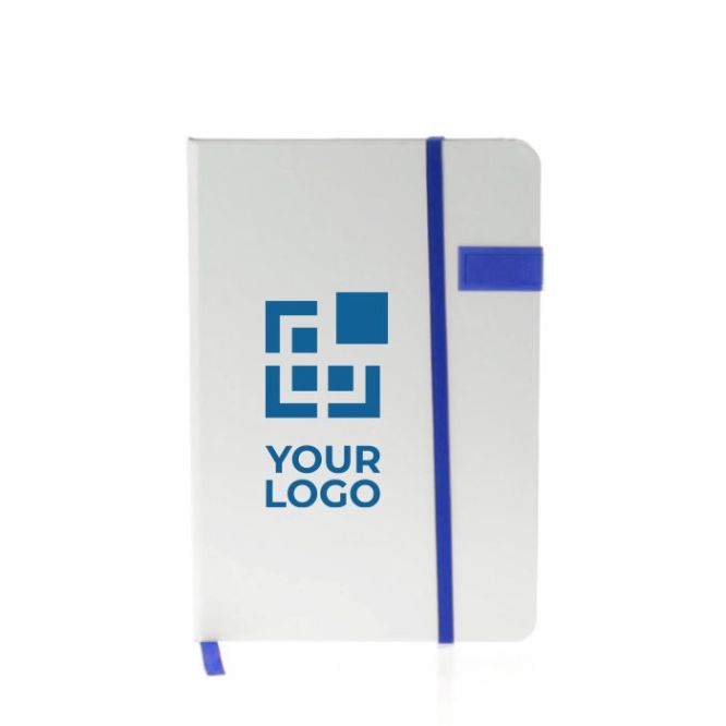 Taccuino promozionale con usb vista area di stampa