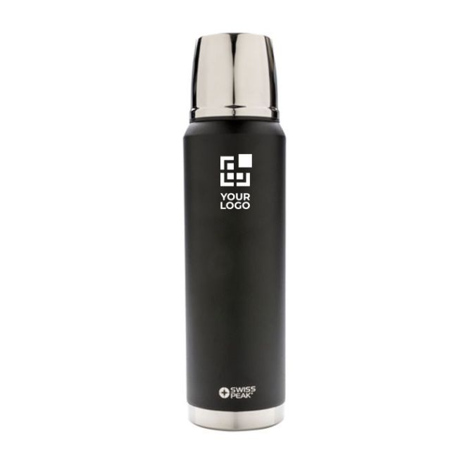 Thermos con rivestimento in rame colore nero