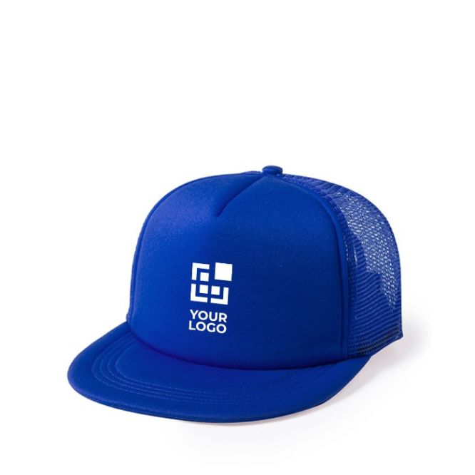 Colorati snapback personalizzati vista area di stampa