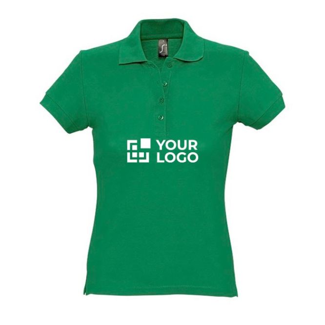 Polo magliette personalizzate vista area di stampa