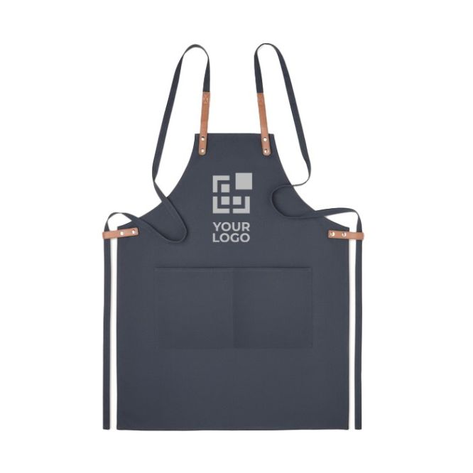 Personalizza grembiuli da cucina col tuo logo vista area di stampa