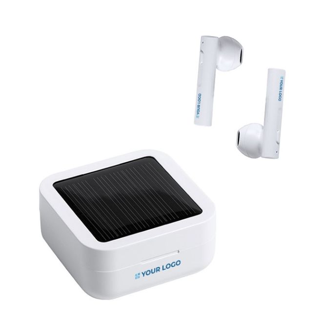 Cuffiette bluetooth da personalizzare vista area di stampa
