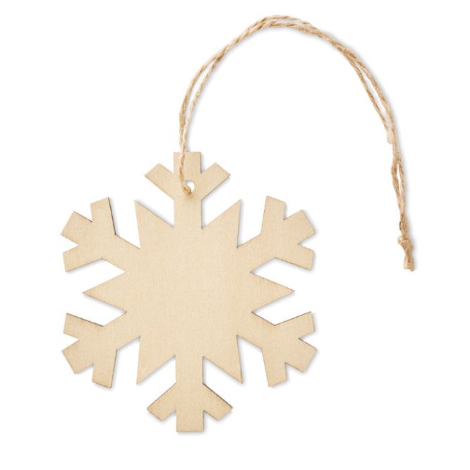 Decorazione a forma di fiocco di neve