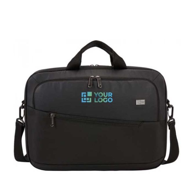 Borsa porta pc con logo vista area di stampa