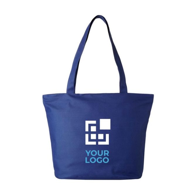 Shopper con logo multiuso vista area di stampa