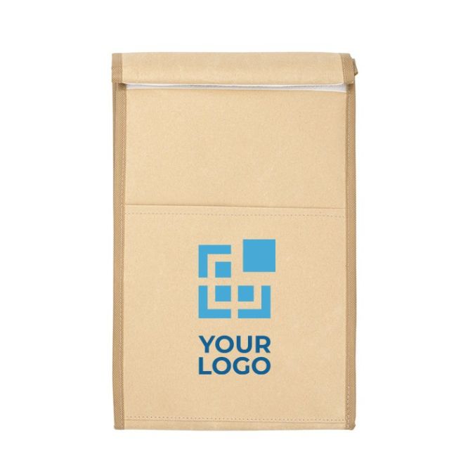 Borsa frigo con logo a sacchetto