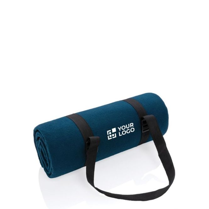 Coperta da picnic in RPET color verde scuro