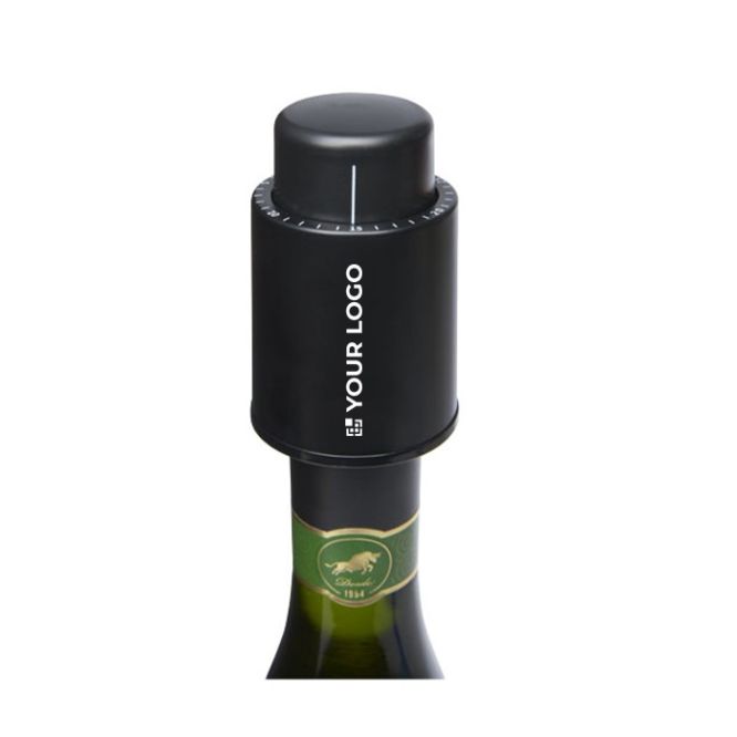 Tappo per bottiglie di vino vista area di stampa