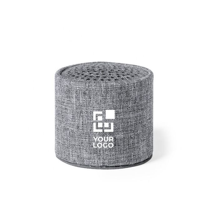 Ecologici gadget personalizzati speaker vista area di stampa