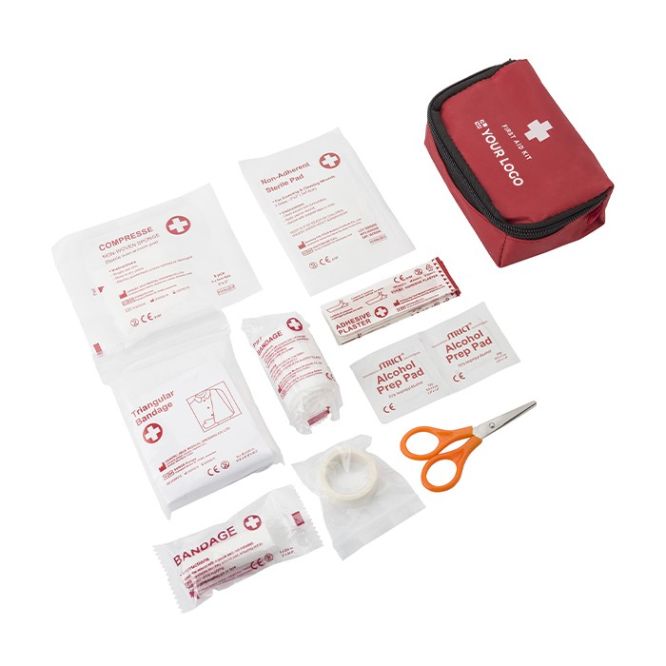 Sacchetta di pronto soccorso con logo