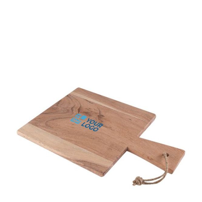 Tagliere in legno di acacia a forma di trapezio