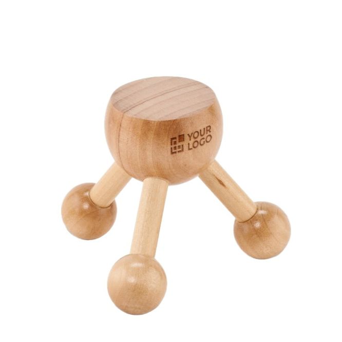 Massaggiatore manuale in legno personalizzabile