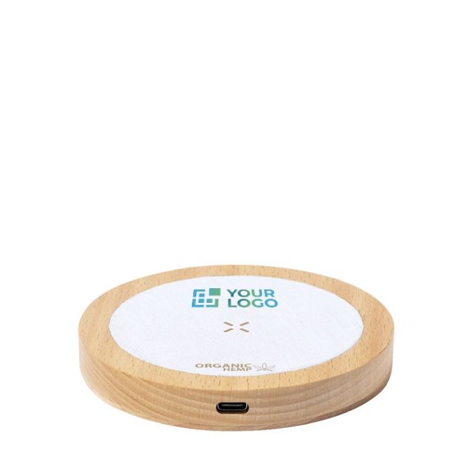 Caricabatterie wireless con scocca ecologica
