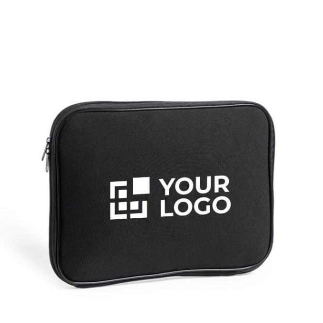 Custodia per pc portatile in soft Shell con doppia zip