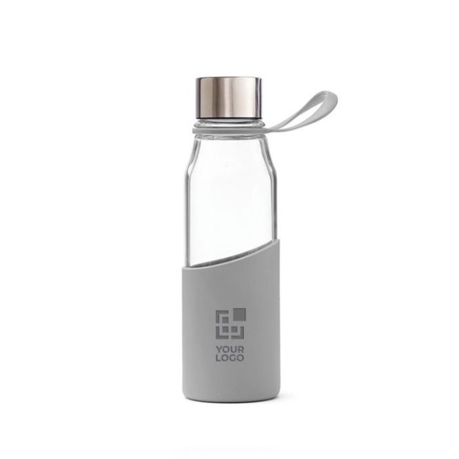 Bottiglia in vetro borosilicato con custodia